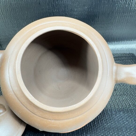 Vintage 1960s Yixing Zisha Clay Teapot RedWare Hand Made Marked Jug Tea Pot VTG - Picture 9 of 16